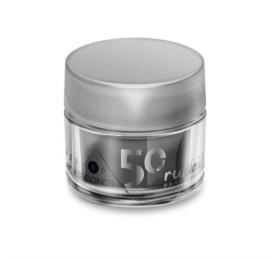 Акриловая пудра цветная Fifty Seconds (Черная, Black), 7 г *** 2373