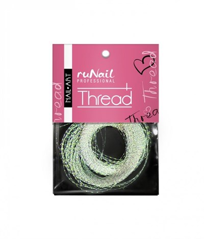 Дизайн для ногтей: нити (белый) кр 250 1509