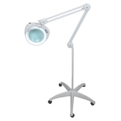 Лампа-лупа флуоресцентная на штативе, 6 диоптрий (Ø лупы 152 мм) VIP Salon П151-10