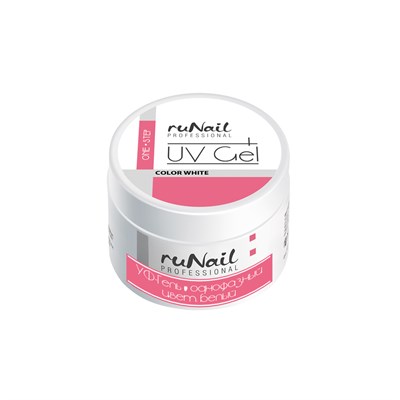 Однофазный УФ-гель (белый), 15 г САЛОНЫ!*** 0068