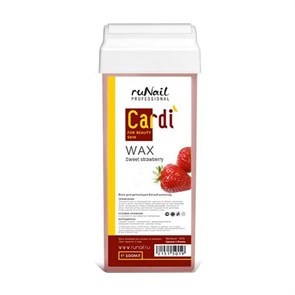 Воск для депиляции в картридже Cardi (аромат: «Сладкая клубника»), 100 мл 2844