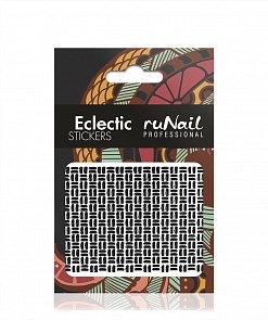 Наклейки для дизайна ногтей (геометрия) №1751 - кр-10 1751