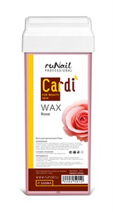 Воск для депиляции в картридже Cardi (аромат: «Роскошная роза»), 100 мл 2025