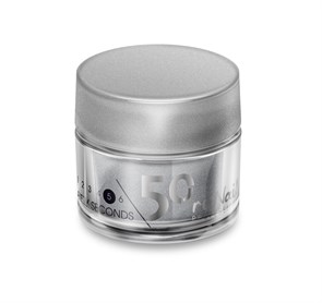 Акриловая пудра цветная Fifty Seconds (Серебряная голографическая, Silver Holographic), 7 г *** 2374