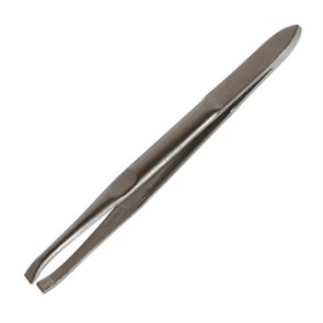 Пинцет для бровей прямой, скошеный IRISK (арт.Р107-04) Р107-04