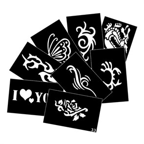 Трафареты для временных татуировок *** 18007