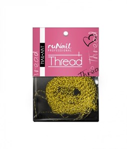 Дизайн для ногтей: нити (золотой) кр 250 1508