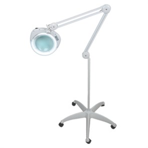Лампа-лупа флуоресцентная на штативе, 6 диоптрий (Ø лупы 152 мм) VIP Salon П151-10