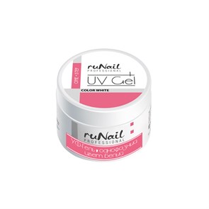 Однофазный УФ-гель (белый), 15 г САЛОНЫ!*** 0068